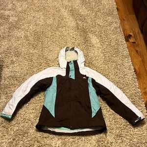 Womens Nike 2 piece zip out jacket. Size M.